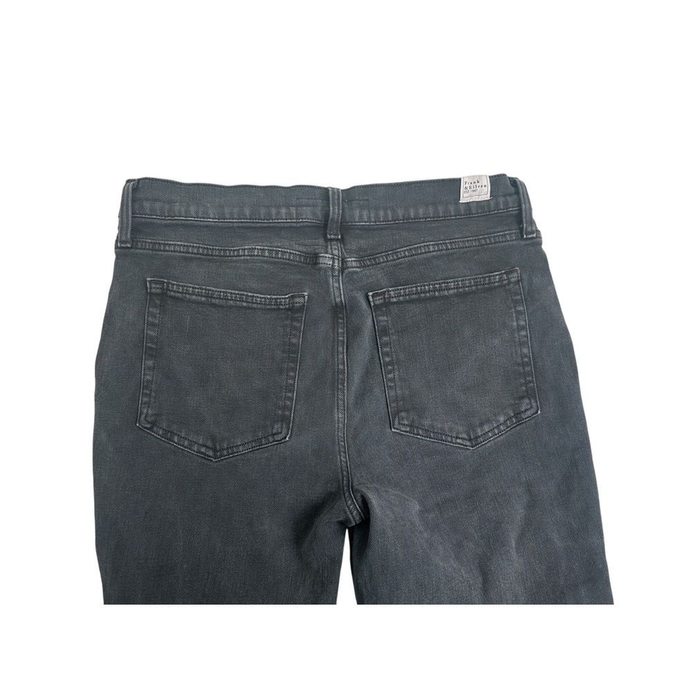 Frank & Eileen Cork The Everyday High Waist Straight Leg Jeans Worn Black sz 30 - Picture 10 of 12